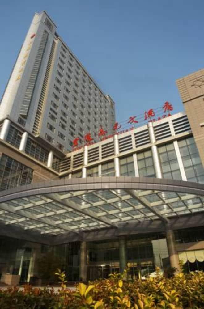 Hotel Jinling Jingyuan Plaza Nanking Exterior foto